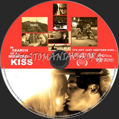 In Search of a Midnight Kiss dvd label