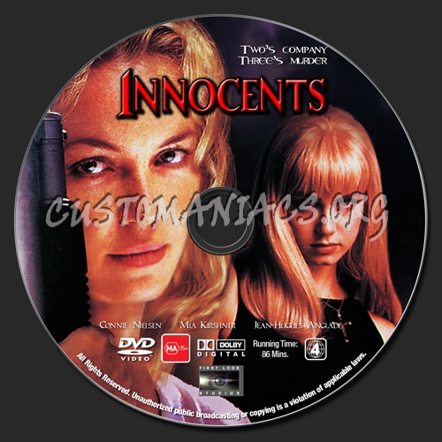 Innocents dvd label