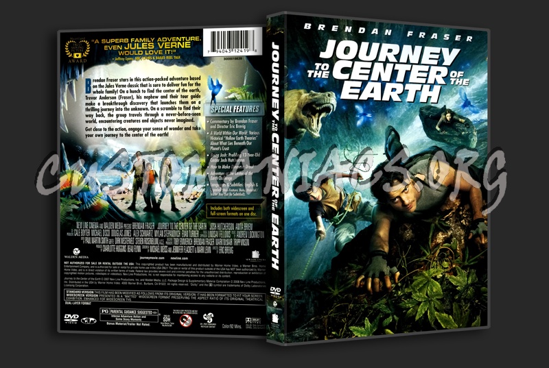 Journey to the Center of the Earth dvd cover