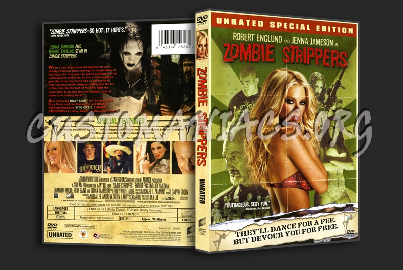 Zombie Strippers dvd cover