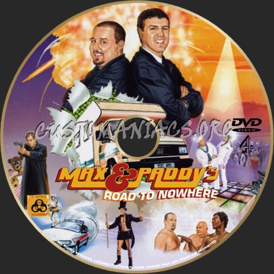 Max and Paddy's Road to Nowhere dvd label