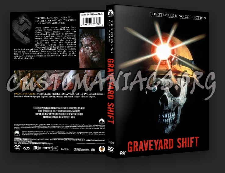 Graveyard Shift dvd cover