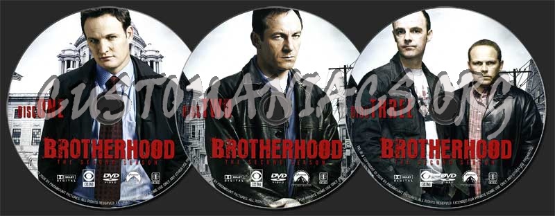 Brotherhood Season 2 dvd label