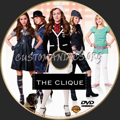 The Clique dvd label