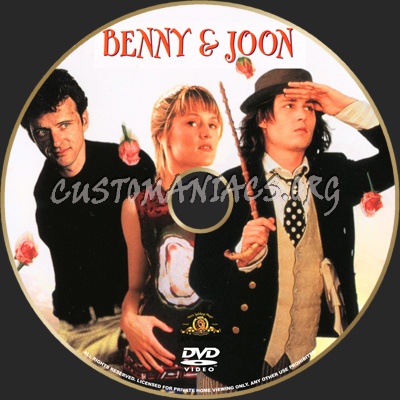 Benny and Joon dvd label
