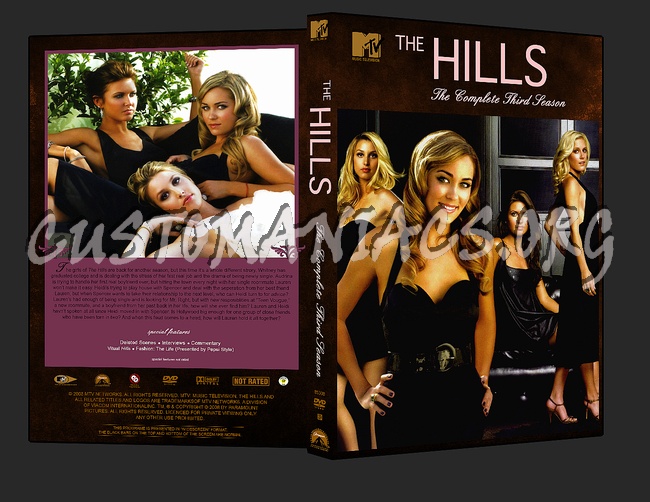 The HILLS Season 3 dvd cover