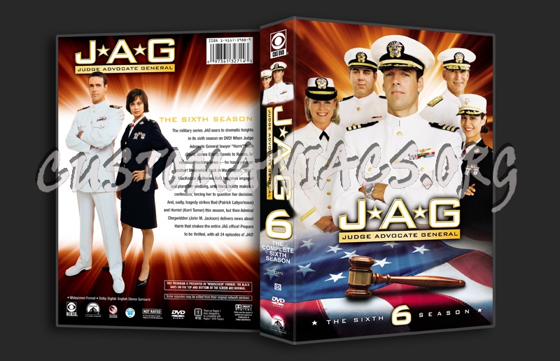 Jag Season 6 dvd cover