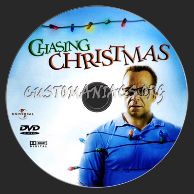 Chasing Christmas dvd label