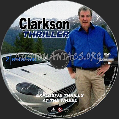 Clarkson - Thriller dvd label