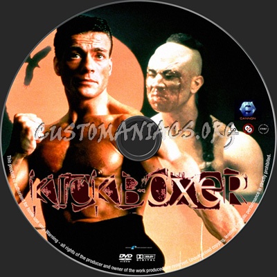 Kickboxer dvd label