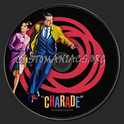 057 - Charade dvd label