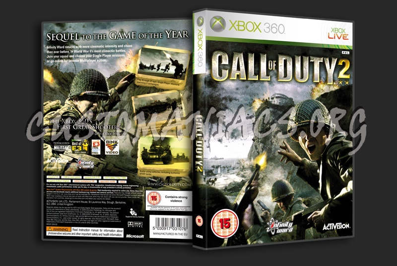 Call Of Duty 2 dvd cover