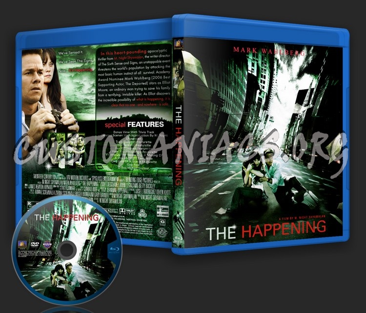 The Happening blu-ray cover