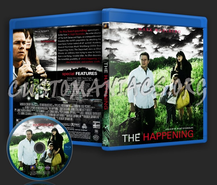 The Happening blu-ray cover