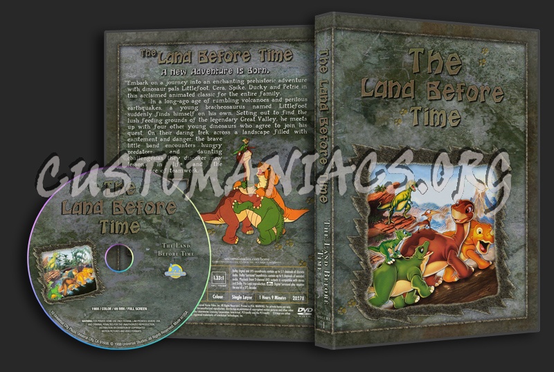 Land Before Time Collection dvd cover