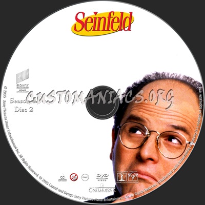 Seinfeld Season 4 dvd label