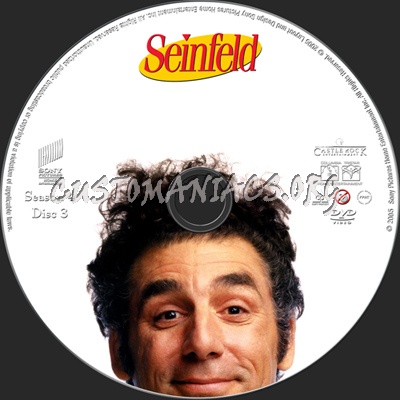 Seinfeld Season 4 dvd label