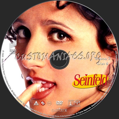 Seinfeld Season 7 dvd label