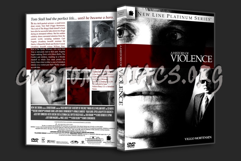 A History of Violence dvd cover