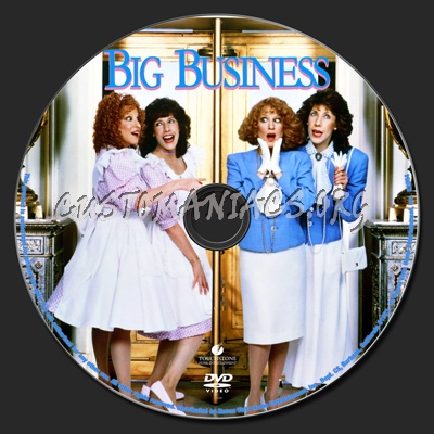 Big Business dvd label