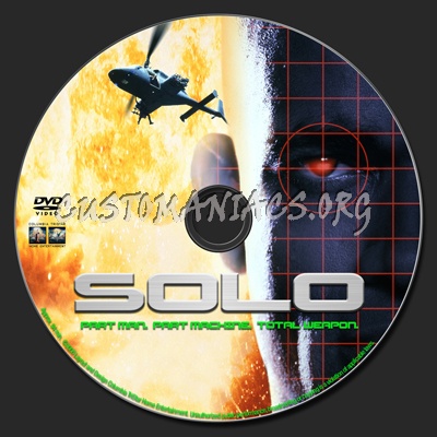 Solo dvd label