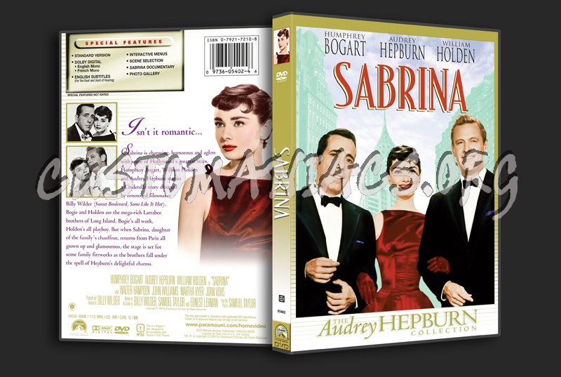 Sabrina dvd cover