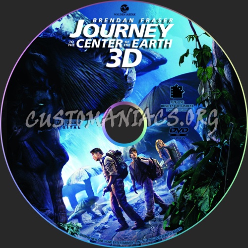 Journey to the Center of the Earth dvd label