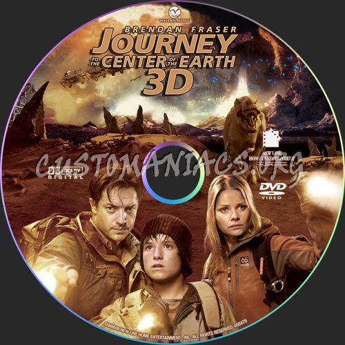 Journey to the Center of the Earth dvd label