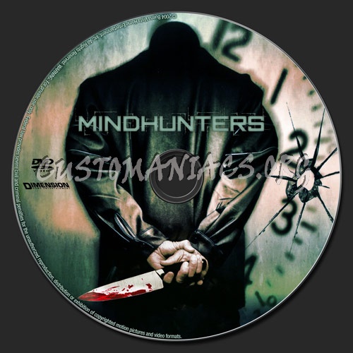 Mindhunters dvd label