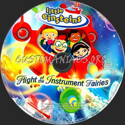 Little Einsteins Flight Of The Instrument Fairies dvd label