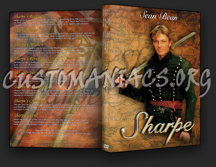 Sharpe The Complete Series dvd cover