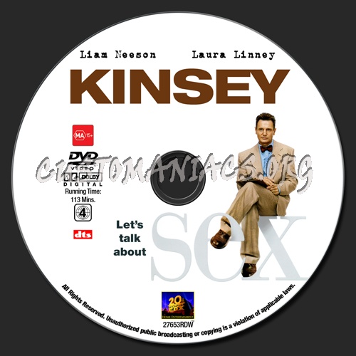 Kinsey dvd label