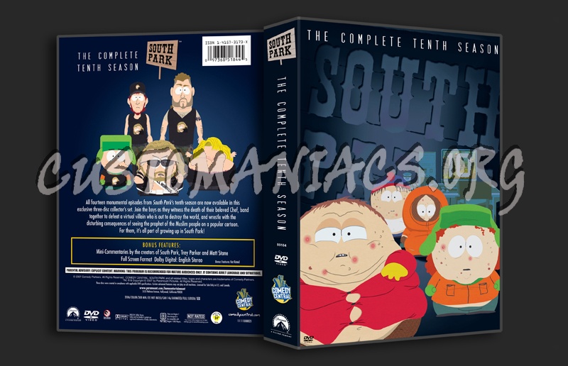 South Park - Season 10 dvd cover