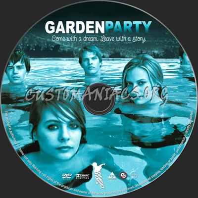 Garden Party dvd label