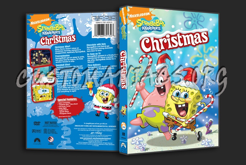 Spongebob Squarepants Christmas dvd cover - DVD Covers & Labels by ...