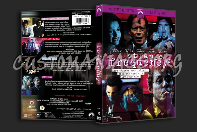 Strange Frequency 2 dvd cover