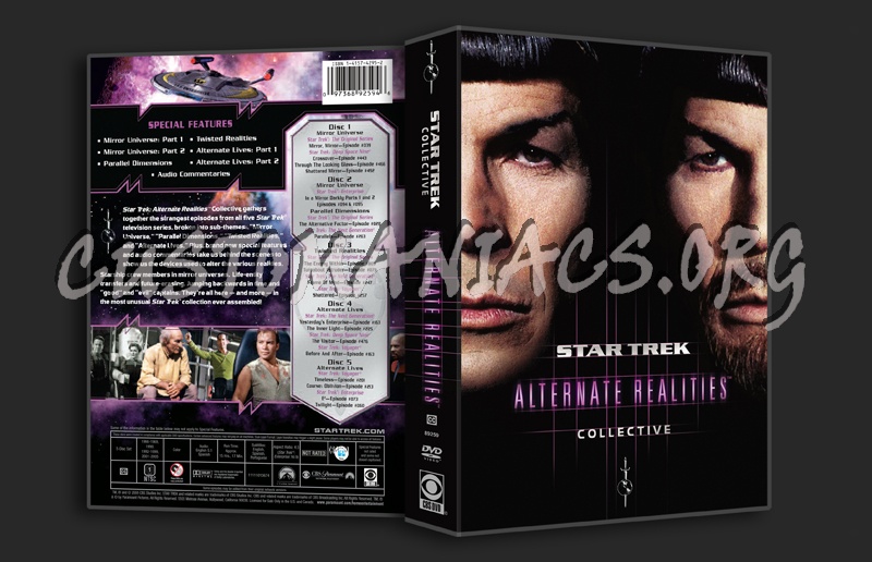 Star Trek Collective Alternative Realities dvd cover