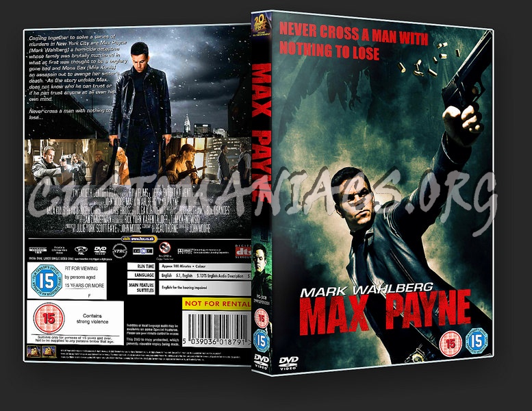 Max Payne dvd cover