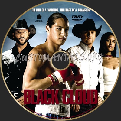Black Cloud dvd label