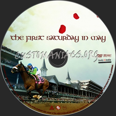 The First Saturday In May dvd label