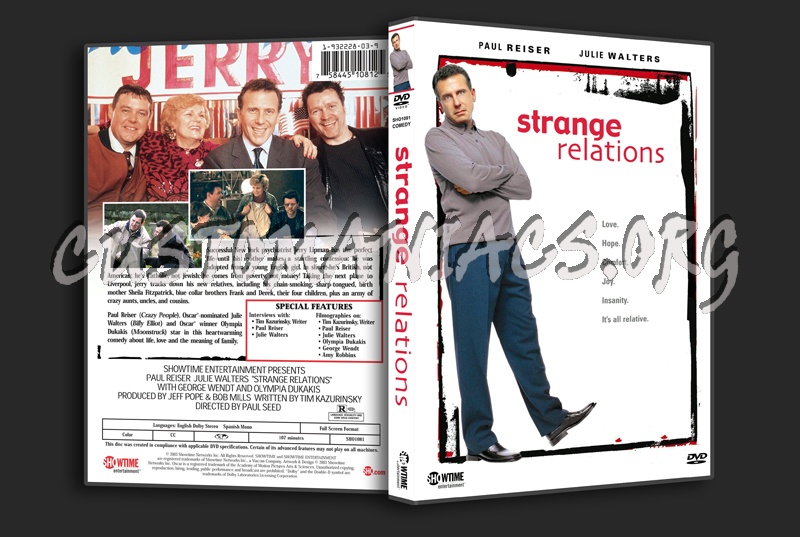 Strange Relations dvd cover