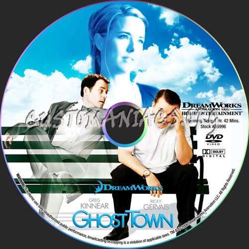 Ghost Town dvd label