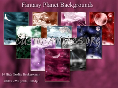 Fantasy Planet Backgrounds 