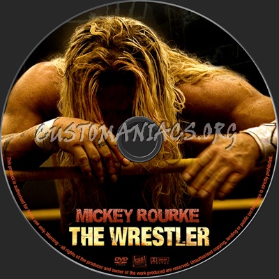 The Wrestler dvd label