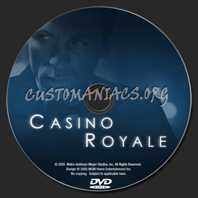 Casino Royale dvd label