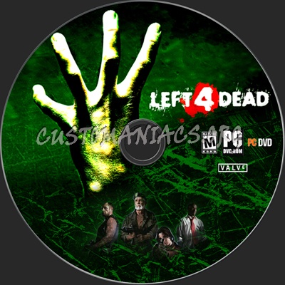 Left 4 Dead dvd label