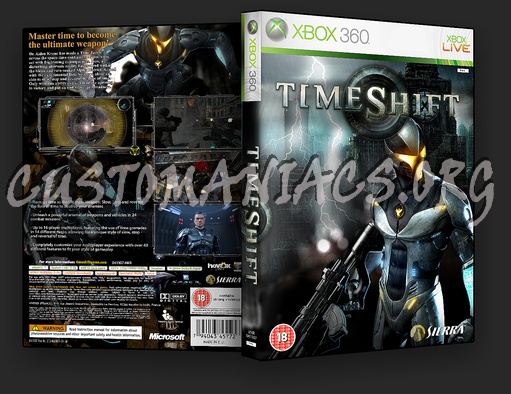 Timeshift dvd cover