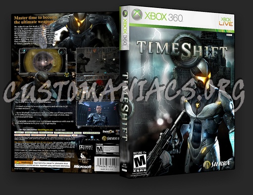 Timeshift dvd cover