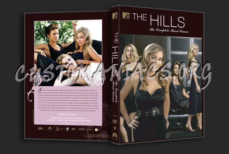 The Hills Season 3 dvd cover