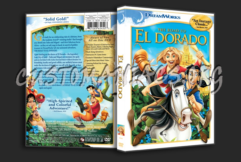 The Road to Eldorado dvd cover